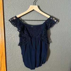 AéRopostale navy blue size small tank